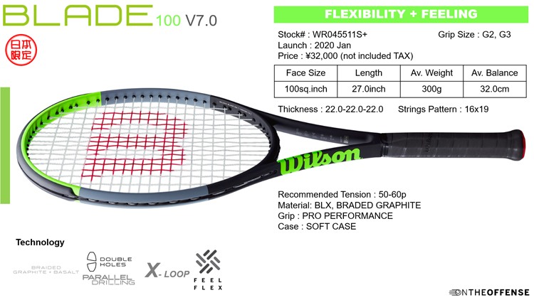 最安値挑戦 wilson BLADE100 ブレード100 V7.0 G2 ienomat.com.br