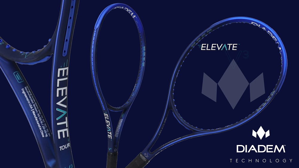 2023年モデル】DIADEM（ダイアデム）テニスラケット ELEVATE 98 V3 