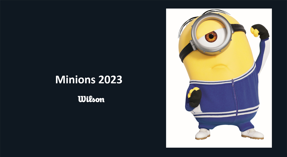 ウイルソン(Wilson) テニスラケット クラッシュ100 V2 ミニオンズ 2023（CLASH 100 V2 Minions  2023）WR124711U2