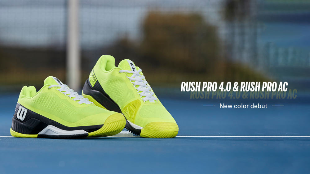 Wilsonテニスシューズ　RUSH PRO（100周年記念モデル）