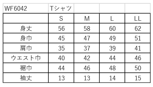 princeサイズ表